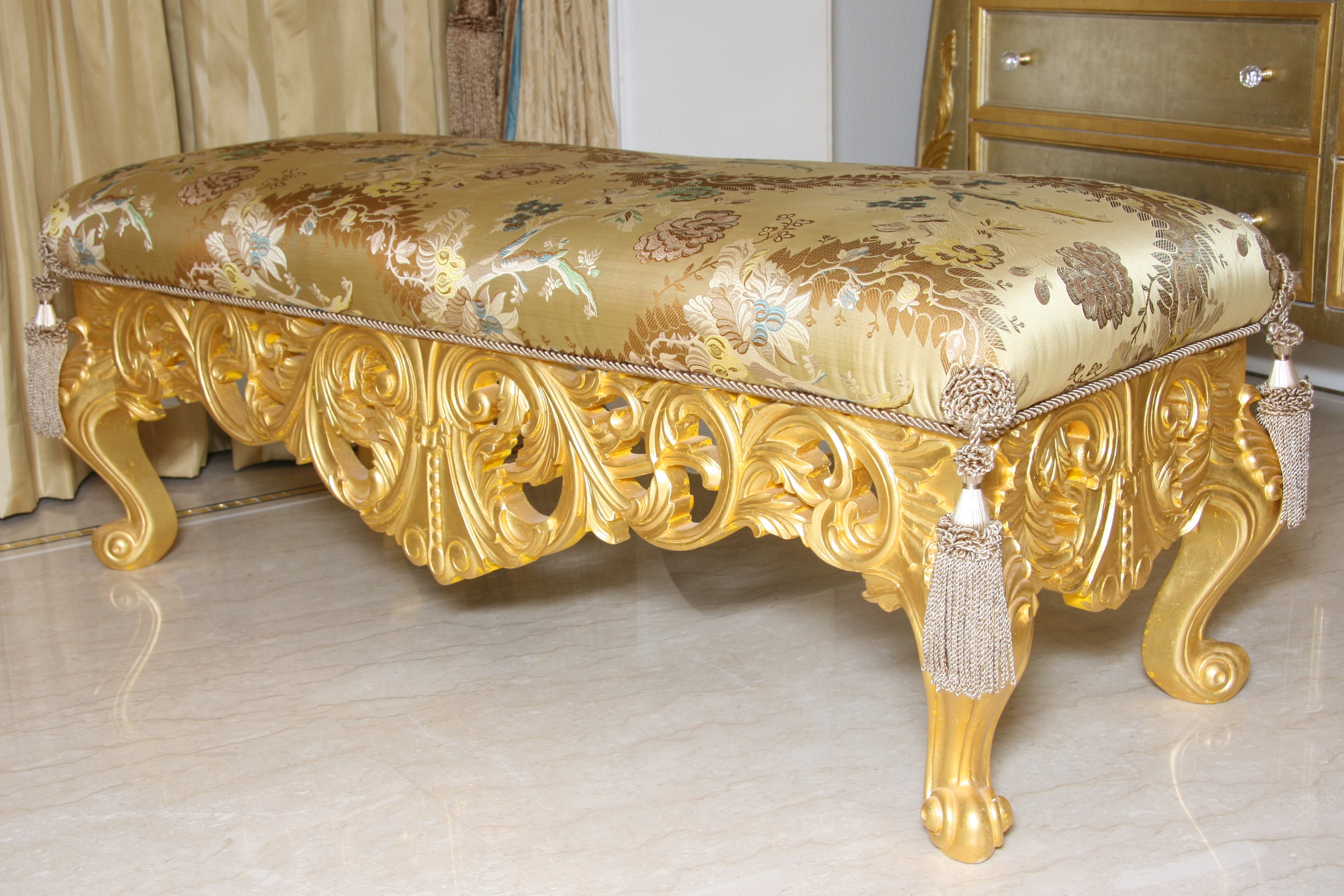 Gold leaf craftsmanship