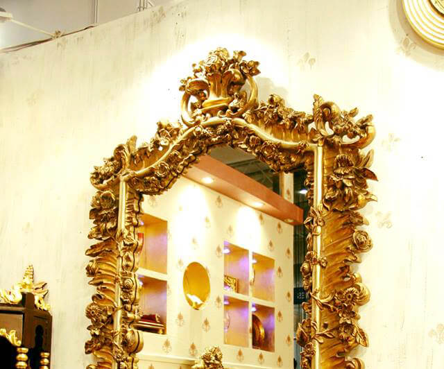 Gold Leafing finish view
