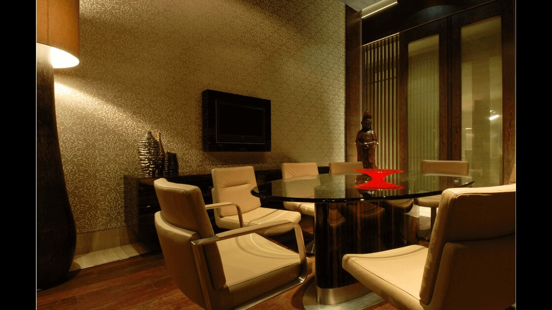 Wallpaper finish view