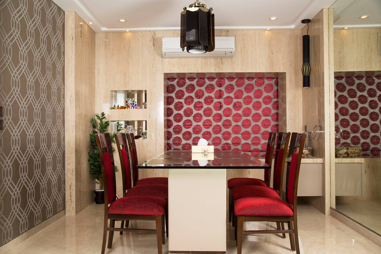 Wallpaper finish view