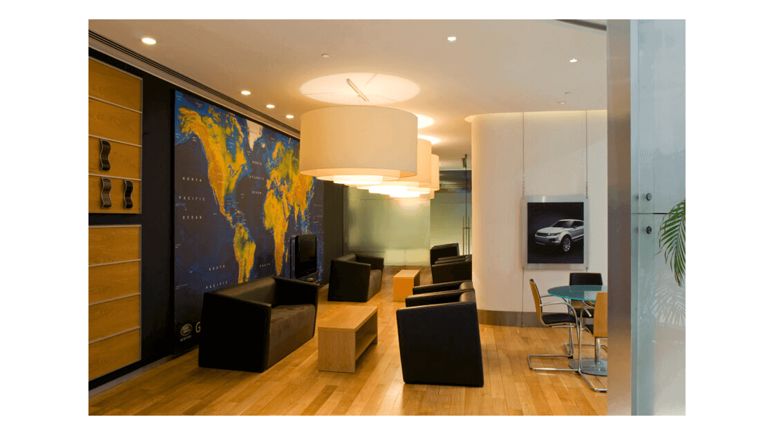 Jaguar Showroom project view